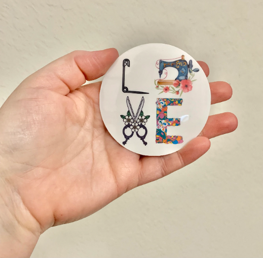 Love Craft Sticker/Magnet