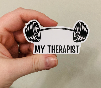 My Therapist Sticker/Magnet