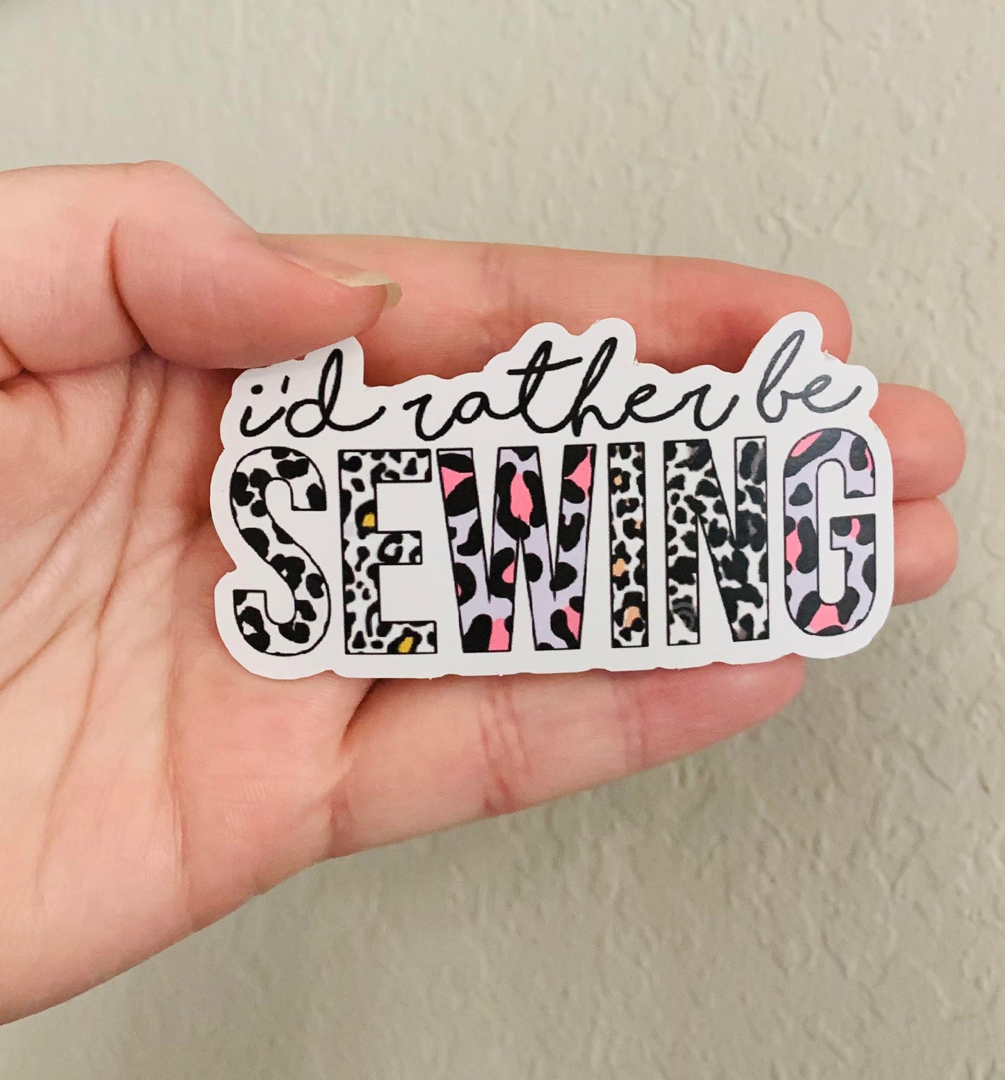 Rather Be Sewing- Sewing Stickers/Magnet