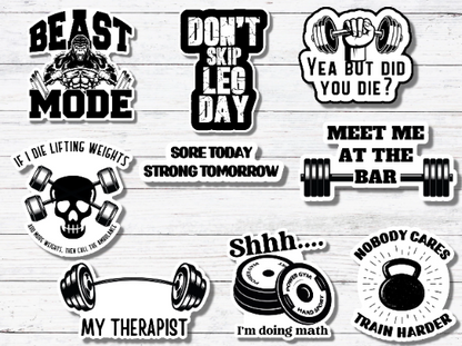 Leg Day Sticker/Magnet