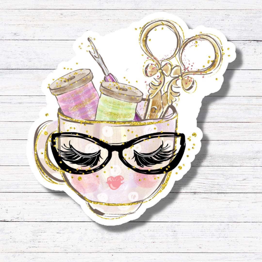 Sewing Supplies- Sewing Sticker/Magnet