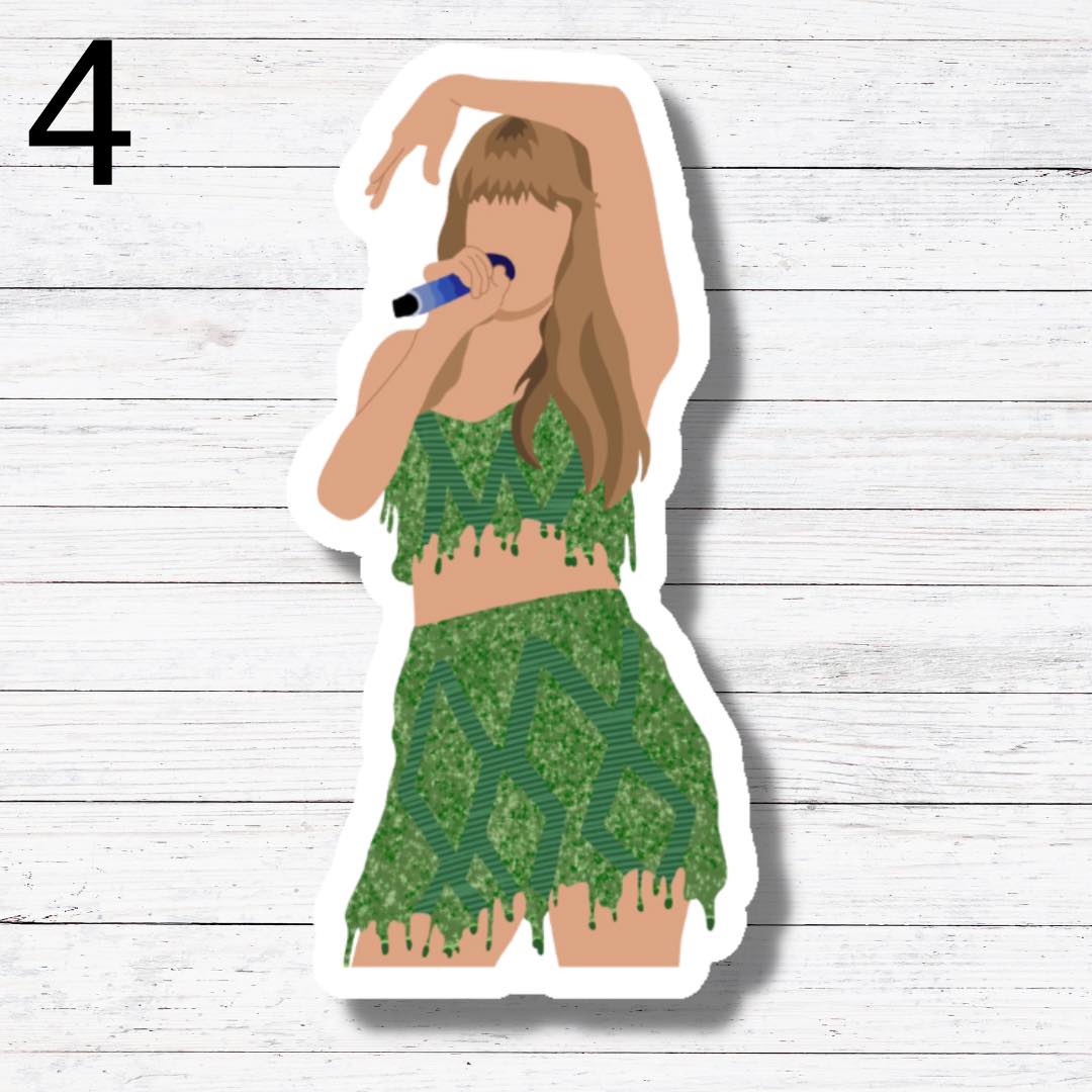 Outfit 4- Taylor Swift Outfits Stickers/Magnet