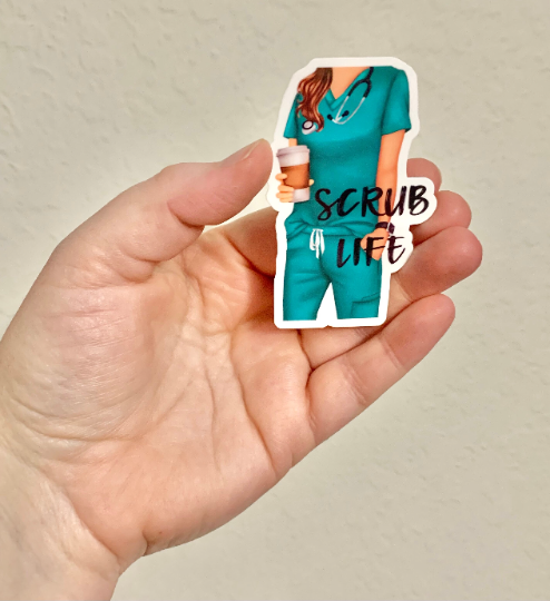 Scrub Life Sticker/Magnet