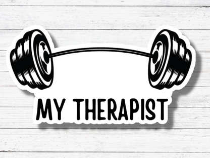 My Therapist Sticker/Magnet