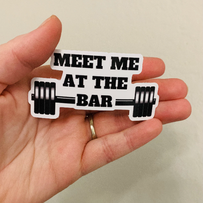 At the Bar Sticker/Magnet