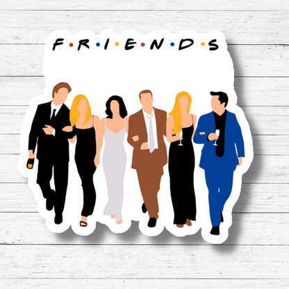 Friends Group Sticker/Magnet- Friends