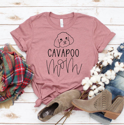 Cavapoo Mom T-shirt