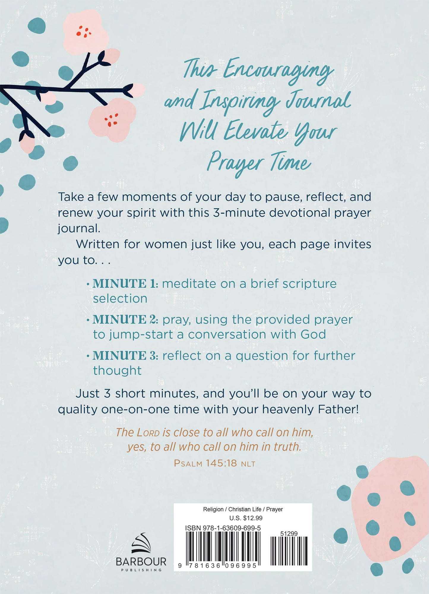 Faithful in Prayer : A 3-Minute Devotional Prayer Journal