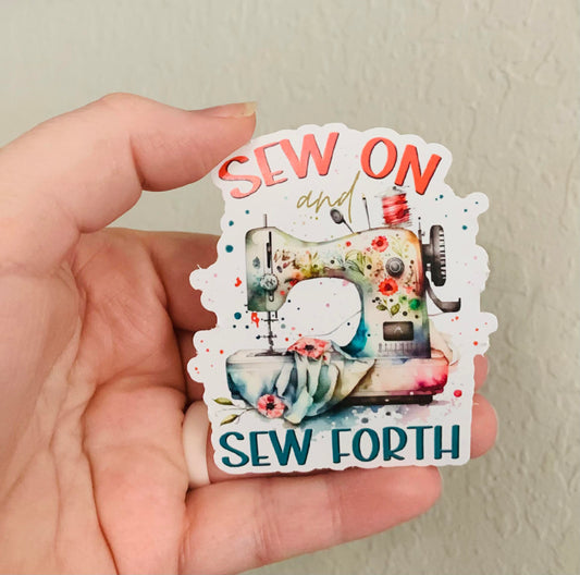 Sew On- Sewing Stickers/Magnet