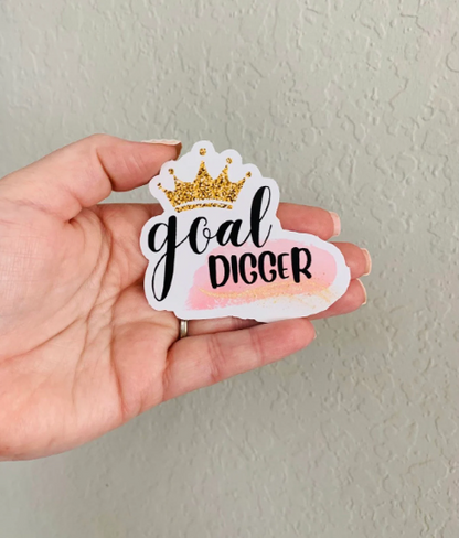 Goal Digger-Girl Boss Sticker/Magnet