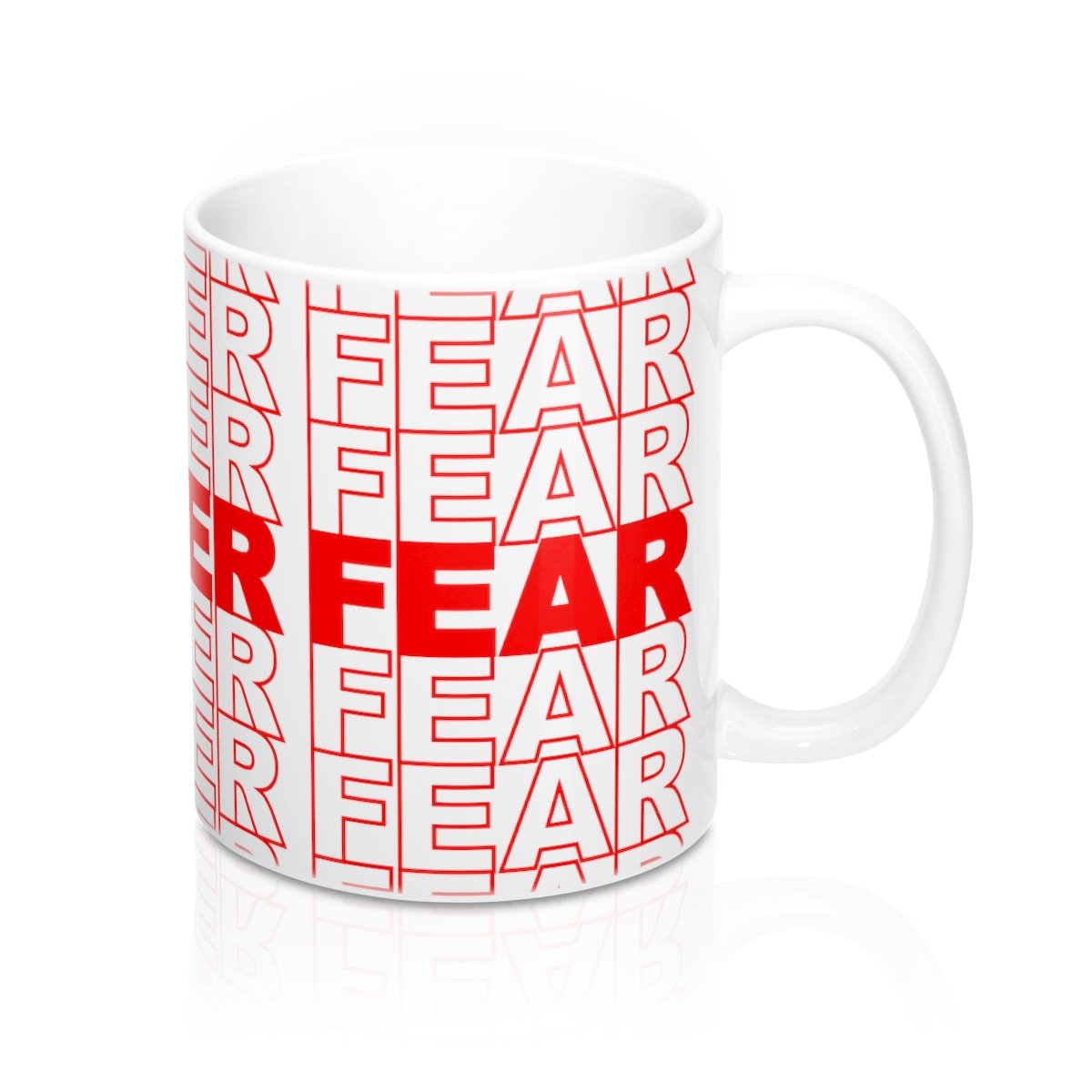 Faith Over Fear Wrapped Mug