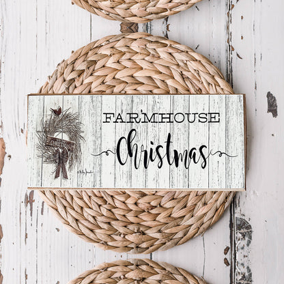 Farmhouse Christmas Sign