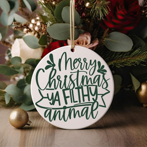 Merry & Bright Christmas Ornament & Decor