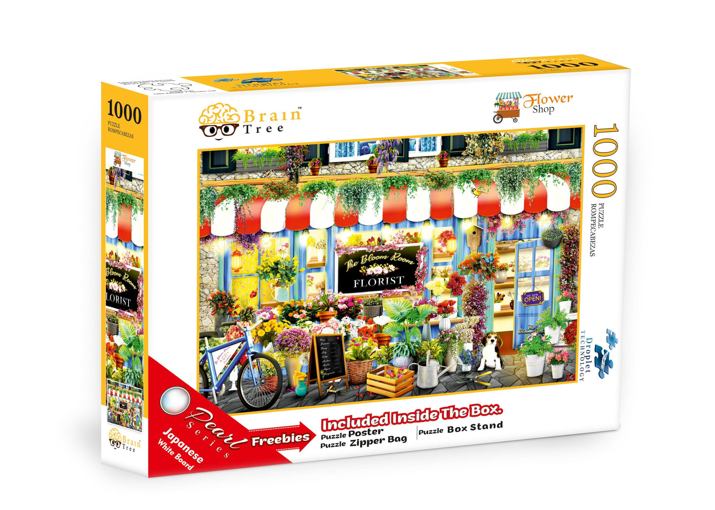 Flower Shop Jigsaw Puzzles 1000 Piece