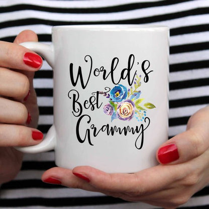 Worlds Best Grammy, Grammy Mug, Gifts for Grammy,