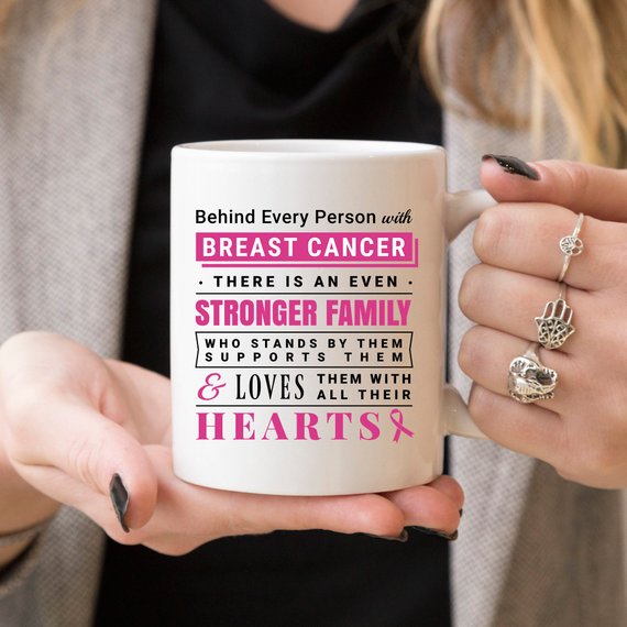 Breast Cancer Coffee Mug - Behind Every Person