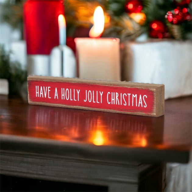 Holly Jolly Sitter Sign