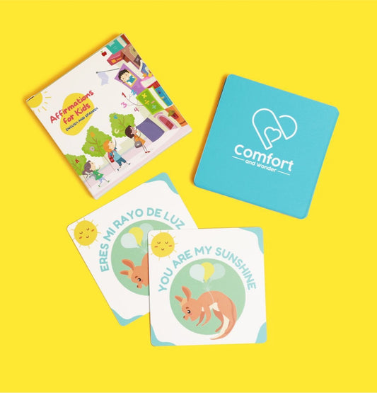 Affirmation Cards for Kids in English and Spanish