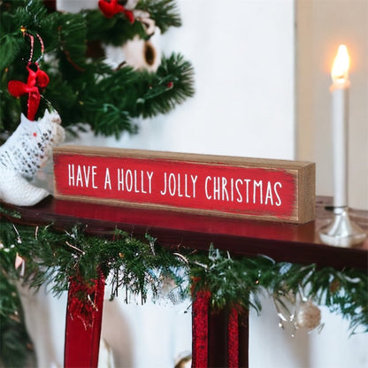 Holly Jolly Sitter Sign