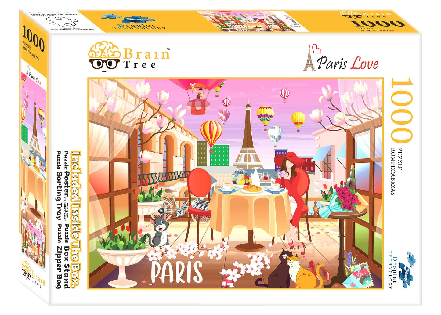 Paris Love Jigsaw Puzzles 1000 Piece