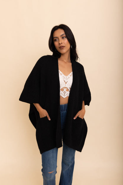 Relax & Chill Autumn Nights Boucle Cardigan