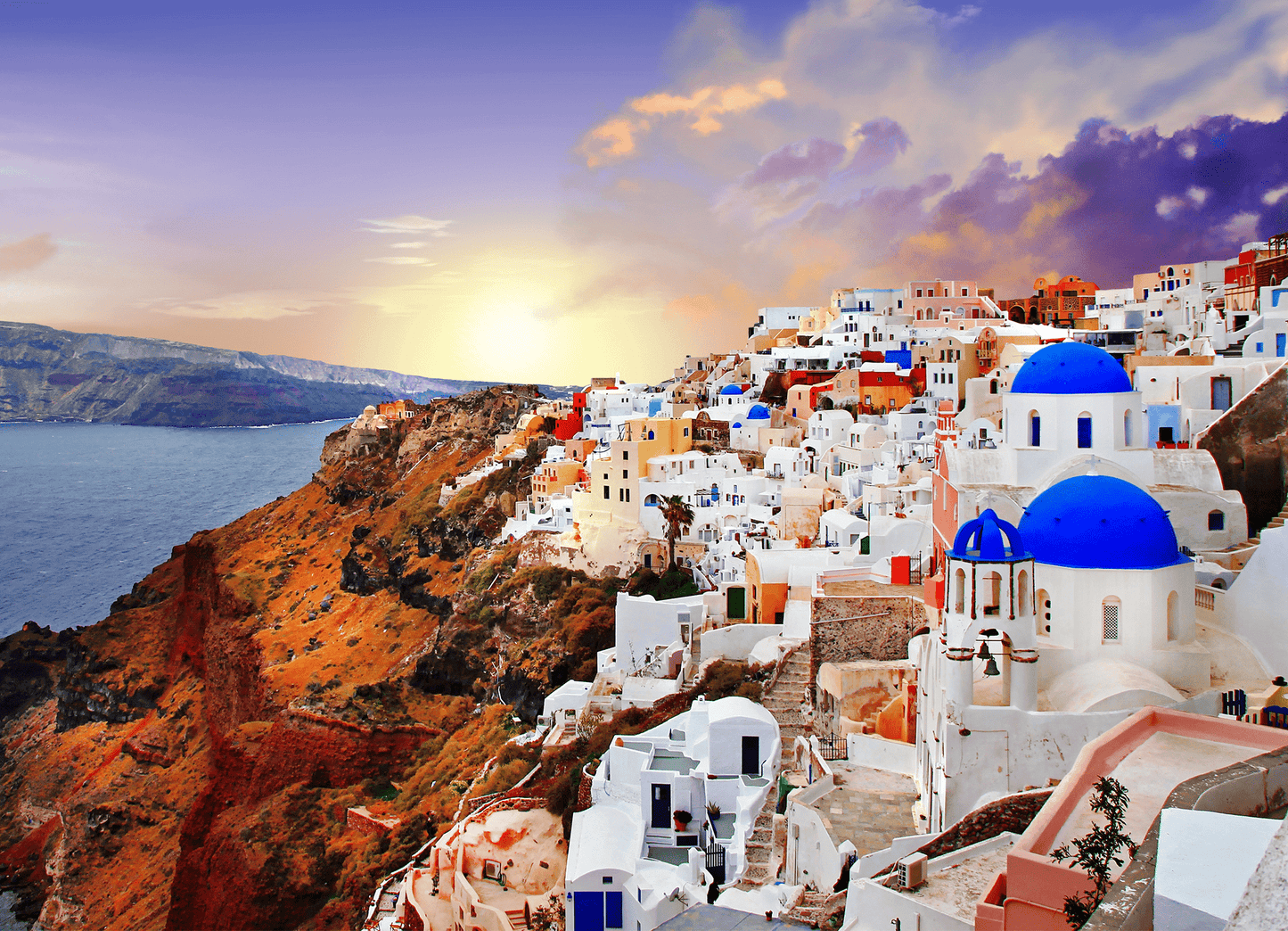 Santorini Jigsaw Puzzles 1000 Piece