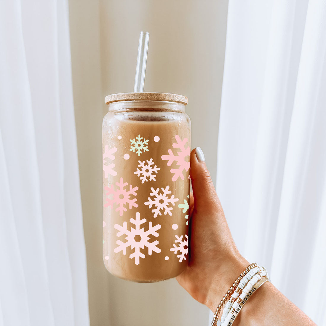 Pastel Snowflakes