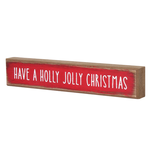 Holly Jolly Sitter Sign